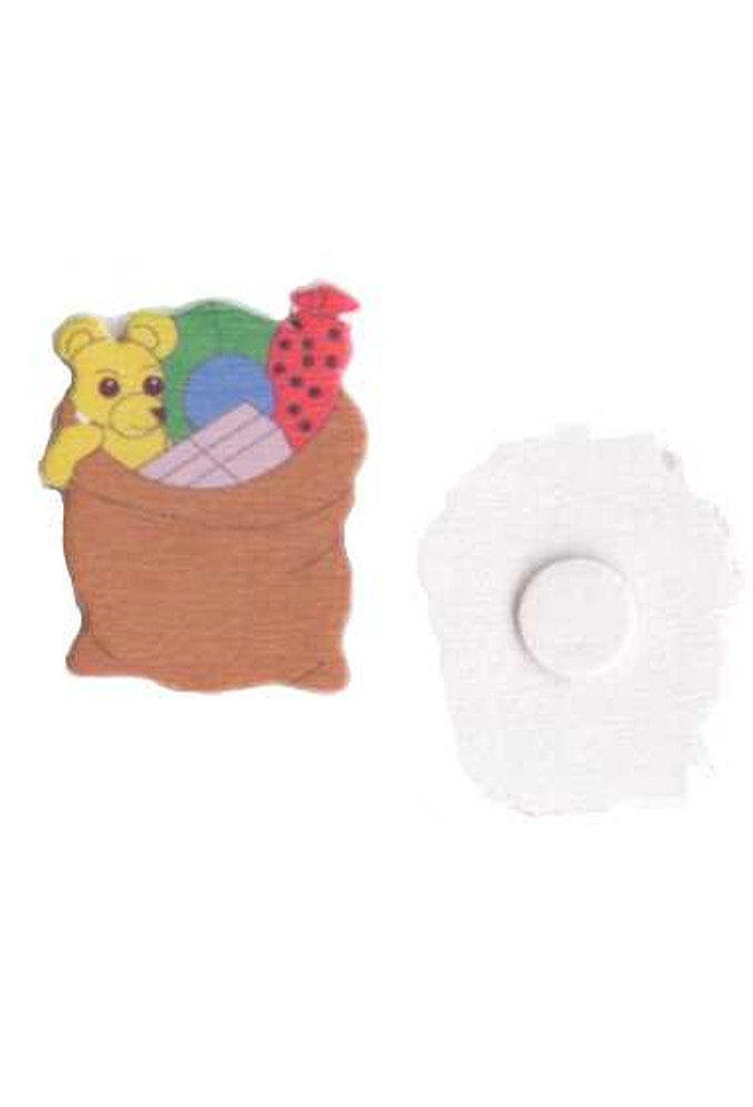 Houten Sintdecoratie De Zak Van De Sinterklaas 3.5cm 100 stuks