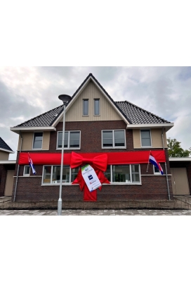 Huisstrik Rood XXXL 200x80cm VOORBEELD