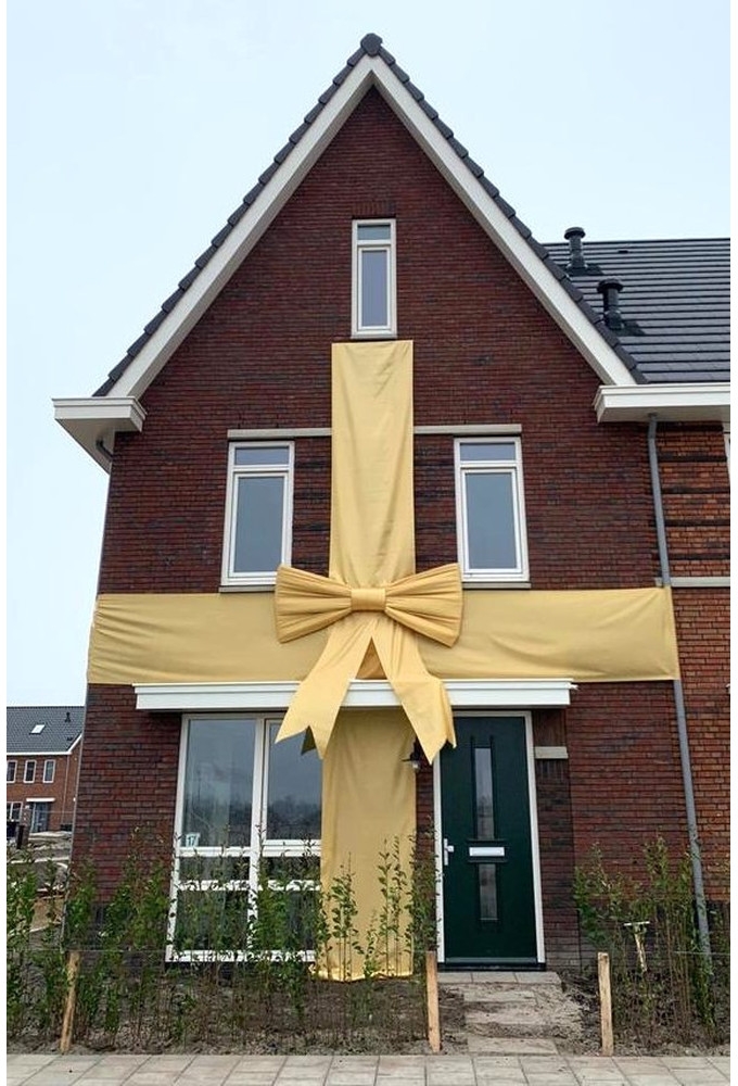 Huisstrik Rood XXXL 200x80cm VOORBEELD