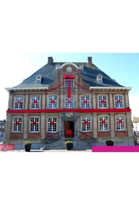 Huisstrik Rood XXXL 200x80cm VOORBEELD