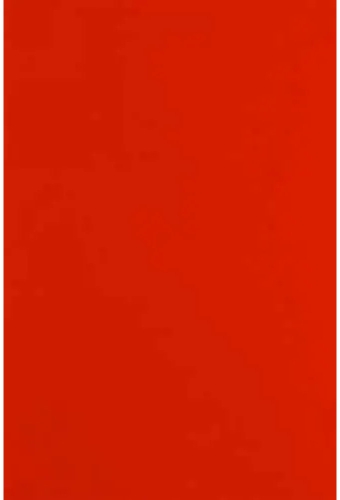 Inpakpapier Glossy Uni Rood 80gr 30cm x 150meter