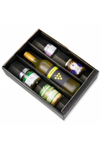 Interieur Voor Wijnflesdoos Zwart 36cm 50stuks