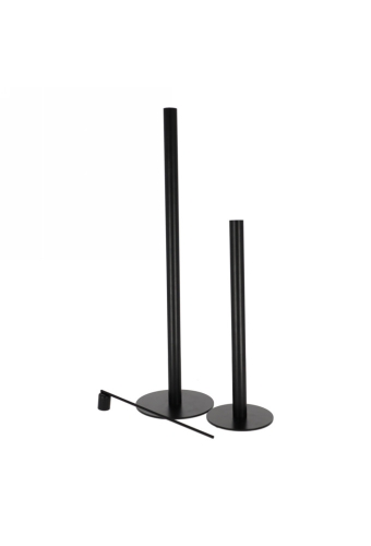 JENS Living Kandelaar Jack Zwart  & 3 1stuks