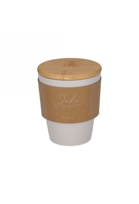 JENS Living Koffiebeker Jake Gerecycled PP Steengrijs 1stuks