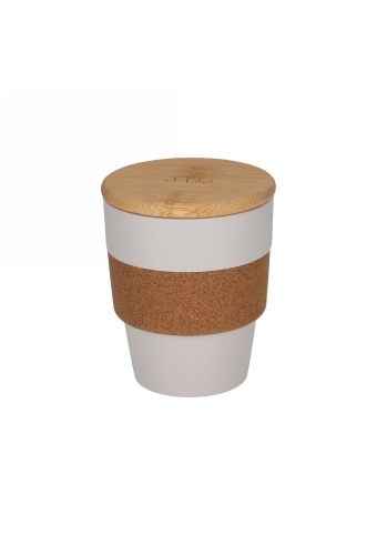 JENS Living Koffiebeker Jake Gerecycled PP Steengrijs 1stuks