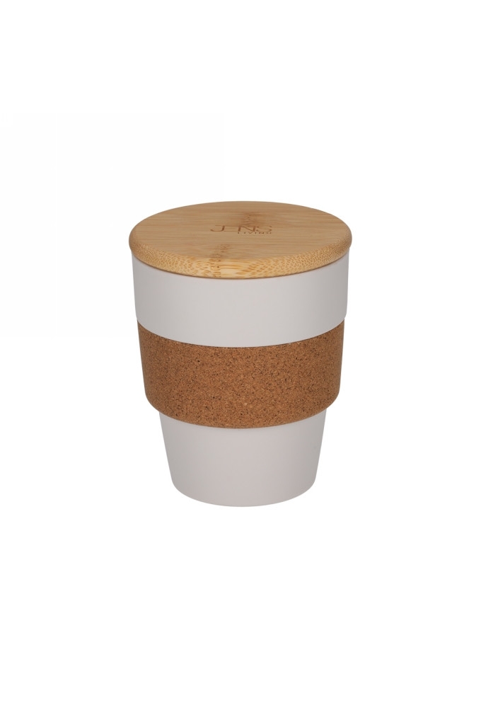 JENS Living Koffiebeker Jake Gerecycled PP Steengrijs 1stuks