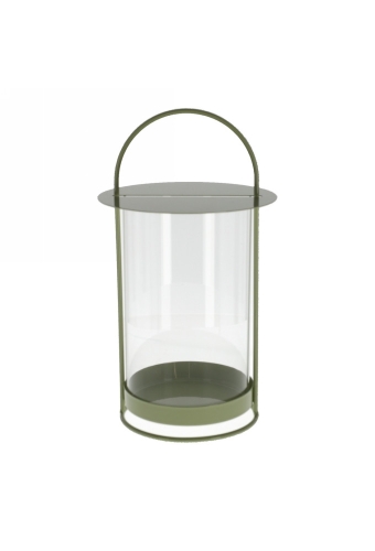 JENS Living Windlicht Groen 1stuks
