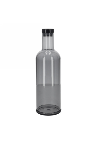 Jens Living Acryl Fles Smoke 8.6x8.6x28.7cm 1stuks