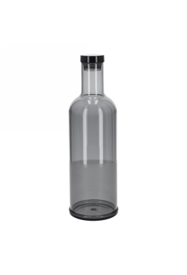 Jens Living Acryl Fles Smoke 8.6x8.6x28.7cm 1stuks