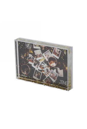 Jens Living Acryl Fotolijst Glitter 10x15cm 15.8x2.3x10.8cm 1stuks