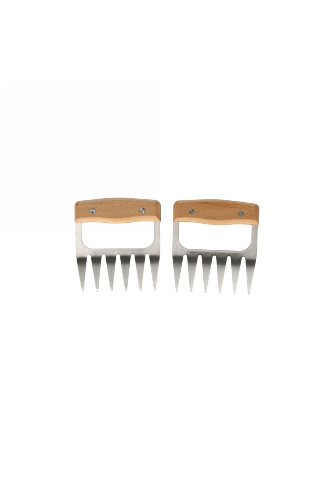 Jens Living Bbq Klauwen Woody set van 2stuks 11.5x10.8x2.1cm 1stuks