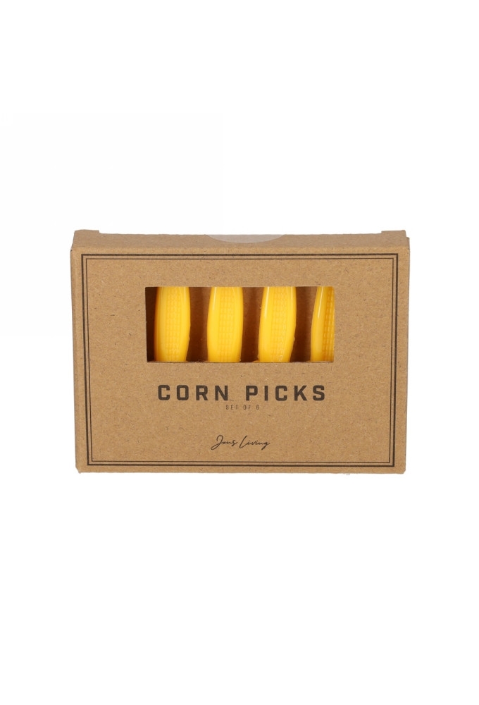 Jens Living Bbq Maisprikkers set van 6stuks 8.4x2x1.5cm 1stuks
