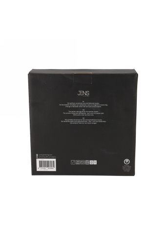 Jens Living Bits & Bites Bo Groot Zwart 22.5x22.5x12cm 1stuks