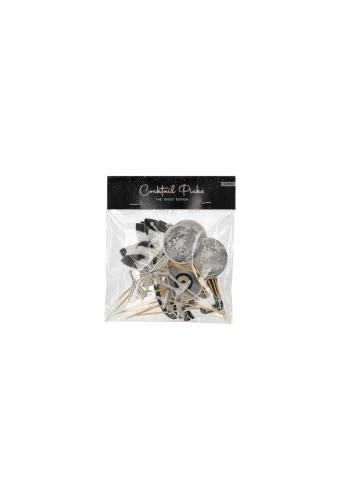 Jens Living Cocktailprikkers Disco 16x15x1cm 1stuks