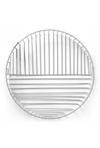 Jens Living Draadmand Laag Grijs 30x30x6cm 1stuks