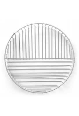 Jens Living Draadmand Laag Grijs 30x30x6cm 1stuks