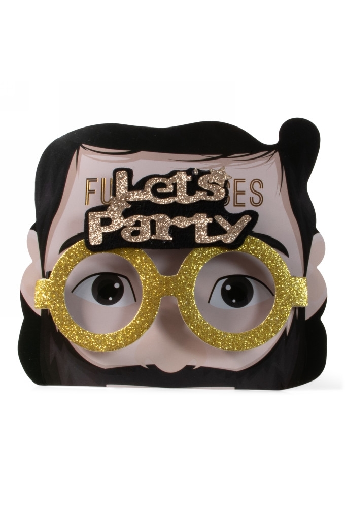 Jens Living Feestbril Party 14.7x13x2.2cm 1stuks