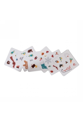 Jens Living Find It Spel Kerst 10x10x2.6cm 1stuks