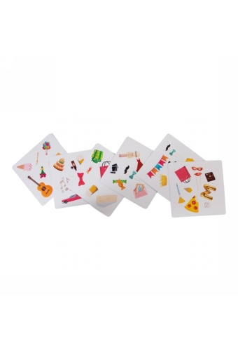 Jens Living Find It Spel Party 10x10x2.6cm 1stuks