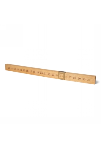 Jens Living Houten Adventskandelaar 58x4.5x4cm 1stuks