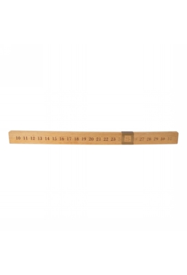 Jens Living Houten Adventskandelaar 58x4.5x4cm 1stuks