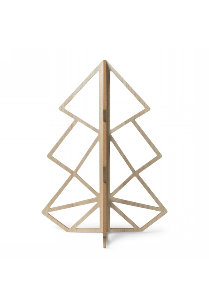 Jens Living Houten Kerstboom 40cm 30x30x40cm 1stuks