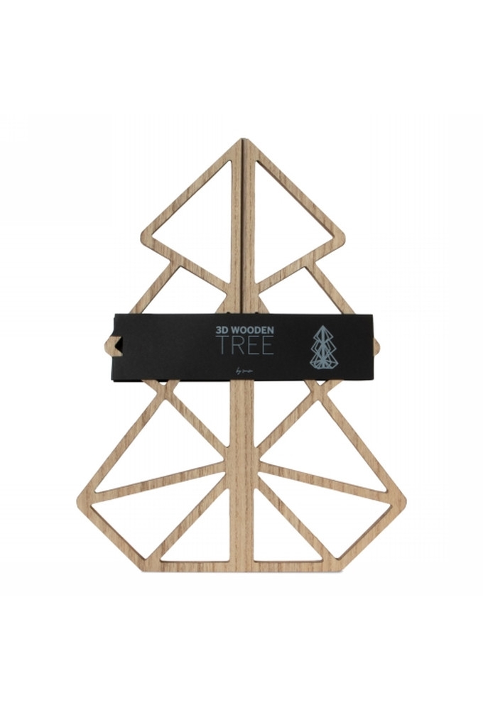 Jens Living Houten Kerstboom 40cm 30x30x40cm 1stuks