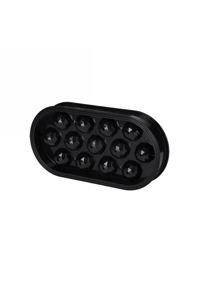 Jens Living IJsblokjesvorm Diamant Zwart 24.5x12.3x4cm 1stuks