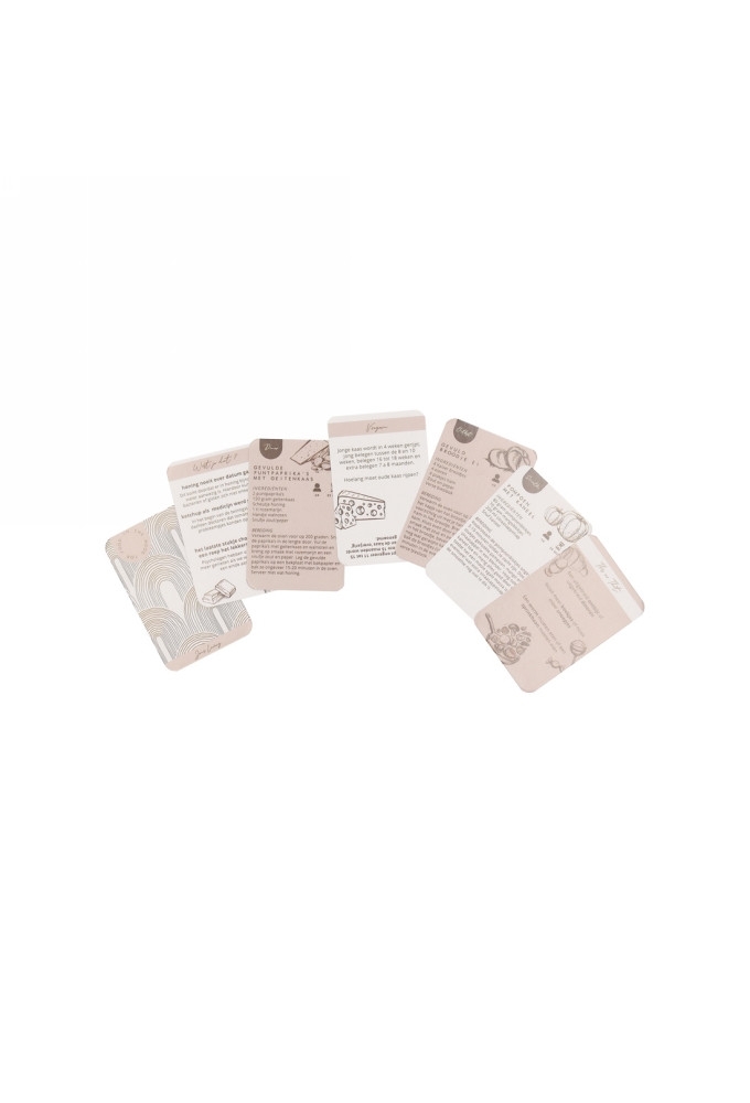 Jens Living Kaartspel Mood For Food 6x2x9cm 1stuks
