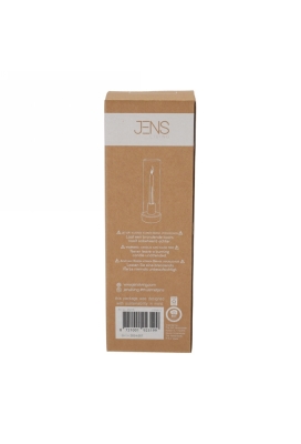 Jens Living Kandelaar Tess Wit 9x9x28.5cm 1stuks