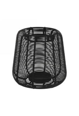 Jens Living Lantaarn Sil Zwart Small 16x16x19cm 1stuks