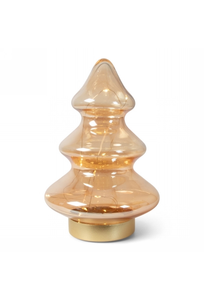 Jens Living Led Kerstboom Amber 13x13x20cm 1stuks