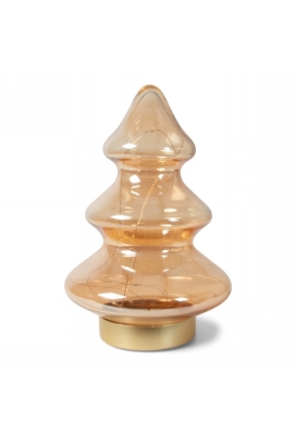 Jens Living Led Kerstboom Amber 13x13x20cm 1stuks