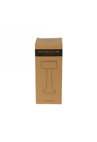 Jens Living Led Touch Lamp Zwart 8.8x8.8x22.5cm 1stuks