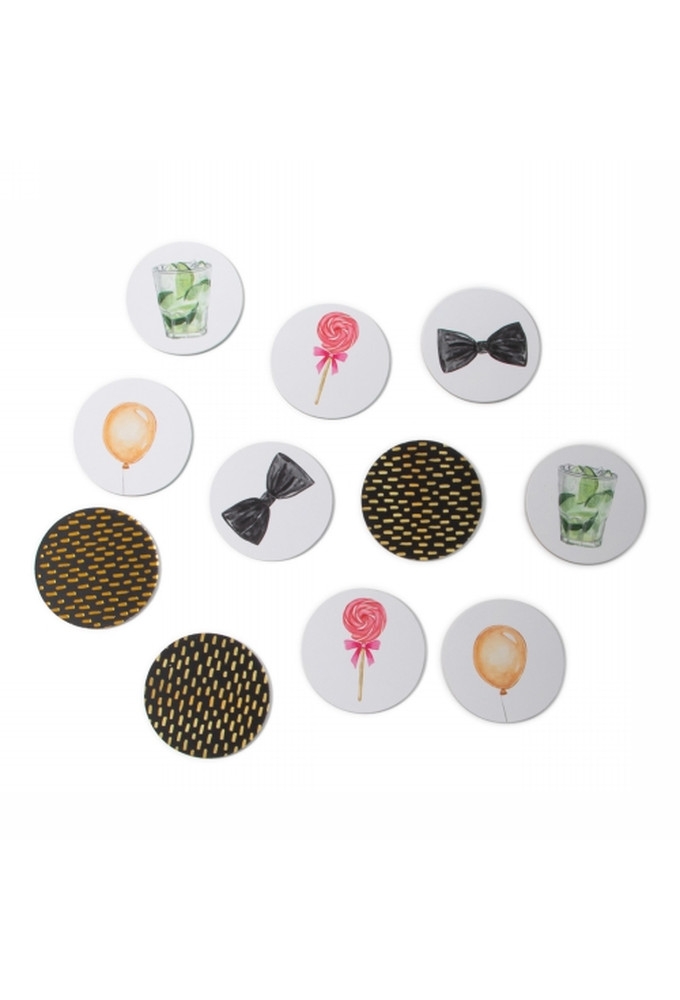Jens Living Memory Spel Party 7x7x14.2cm 1stuks