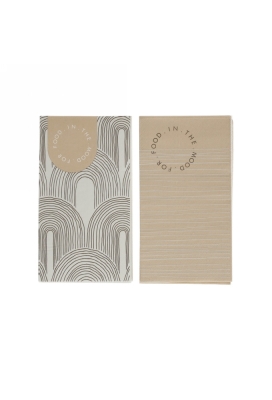 Jens Living Mood For Food Servetten set van 12stuks 10x20x0.1cm 1stuks