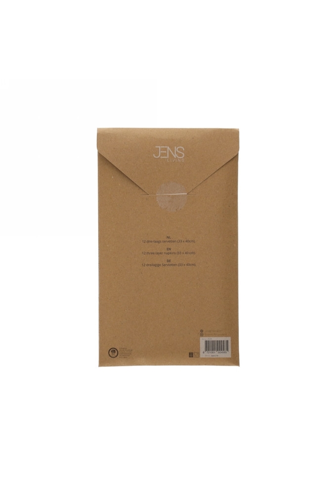 Jens Living Mood For Food Servetten set van 12stuks 10x20x0.1cm 1stuks
