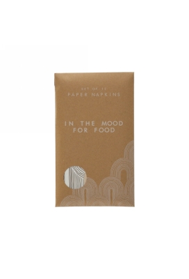 Jens Living Mood For Food Servetten set van 12stuks 10x20x0.1cm 1stuks