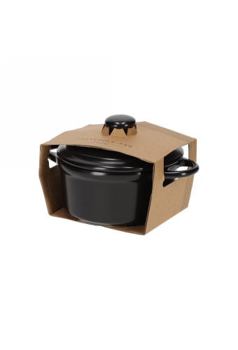 Jens Living Ovenpannetje Zwart 17x12x9.5cm 1stuks