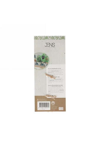 Jens Living Plantenbordjes set van 4stuks 9x23x0.3cm 1stuks
