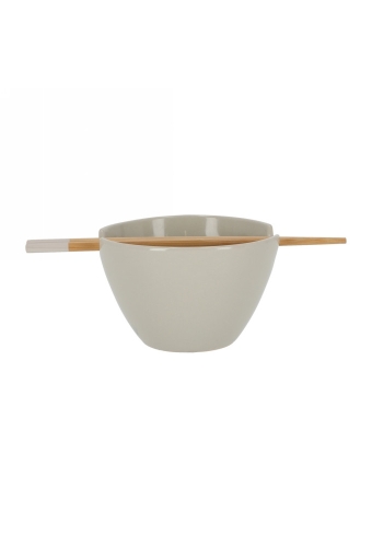 Jens Living Poke Bowl Stone 24x13.5x8.5cm 1stuks