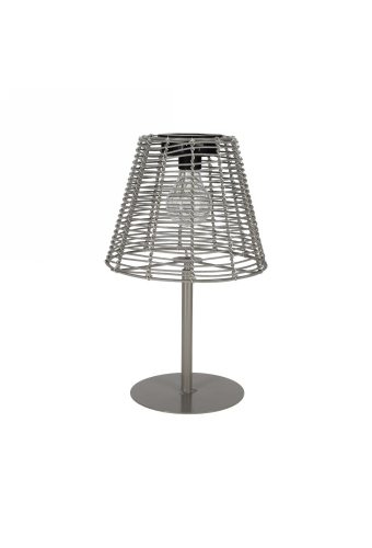 Jens Living Solar Tafellamp Liv Grijs 12x20x33cm 1stuks