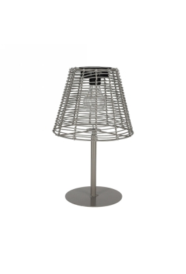 Jens Living Solar Tafellamp Liv Grijs 12x20x33cm 1stuks