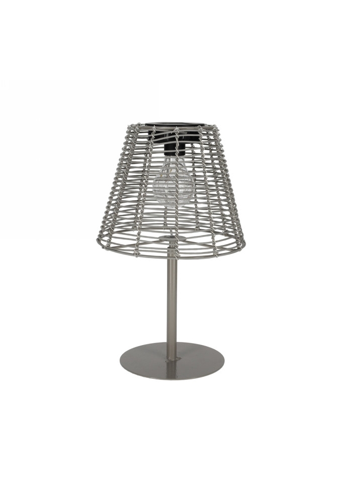 Jens Living Solar Tafellamp Liv Grijs 12x20x33cm 1stuks