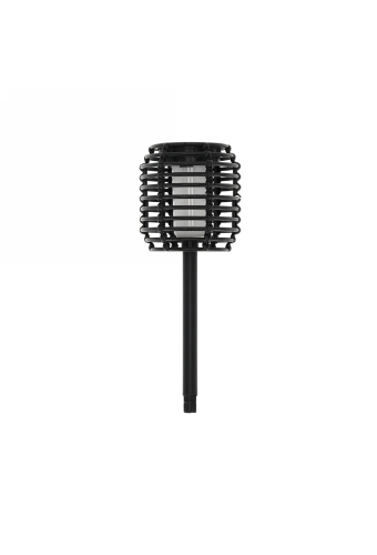 Jens Living Solar Tuinfakkel Zwart 10.5x10.5x36.5cm 1stuks