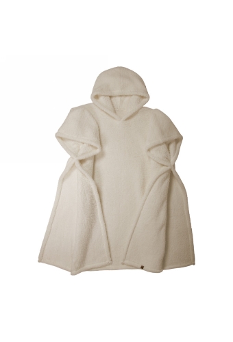 Jens Living Teddy Hoodie Taupe 110x110x130cm 1stuks