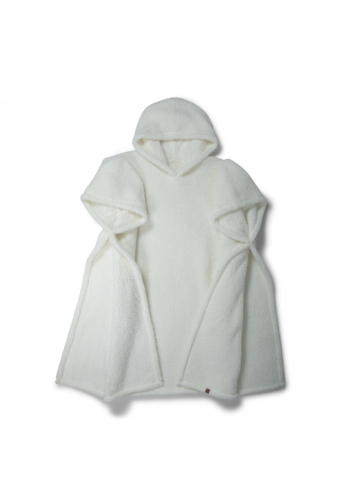 Jens Living Teddy Hoodie Wit 110x110x130cm 1stuks