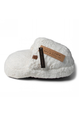 Jens Living Teddy Voetenwarmer Wit 37x28x10cm 1stuks