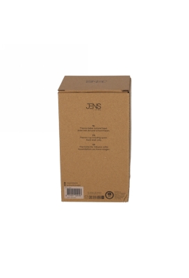 Jens Living Thermo Beker met Lepel Jake Zwart 8.5x8.5x15.5cm 1stuks