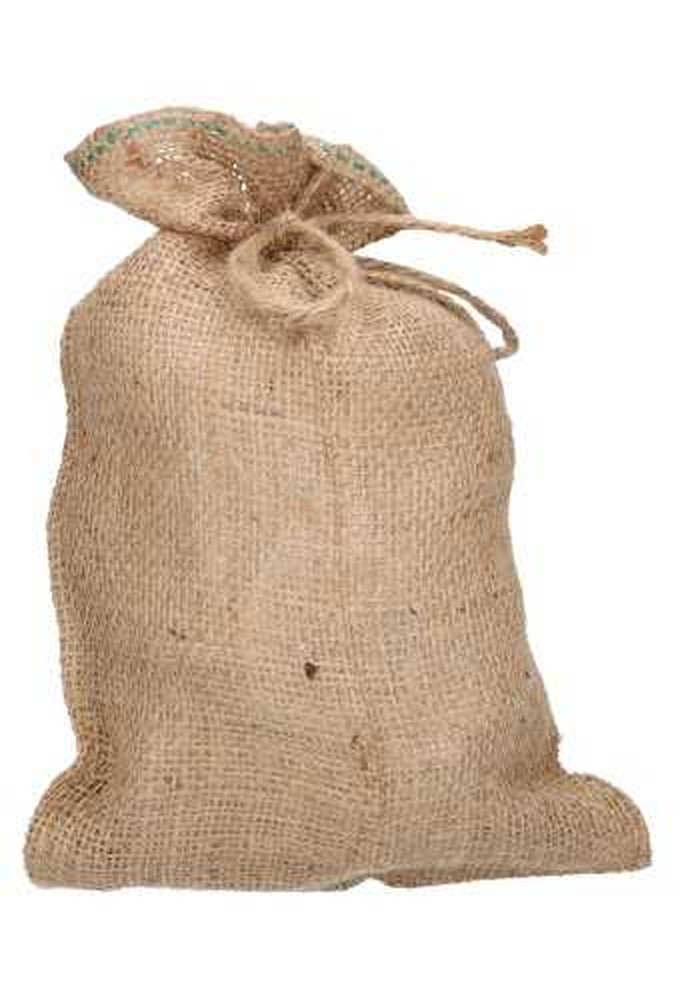 Jutezak Onbedrukt Middel Met Koord 20x30cm 25stuks